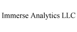 IMMERSE ANALYTICS LLC trademark