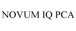 NOVUM IQ PCA trademark