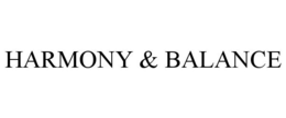 HARMONY & BALANCE trademark
