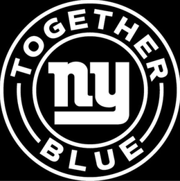 TOGETHER BLUE NY trademark