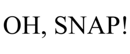 OH, SNAP! trademark