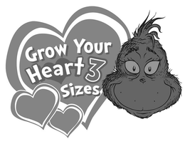 GROW YOUR HEART 3 SIZES trademark