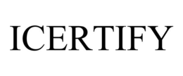 ICERTIFY trademark