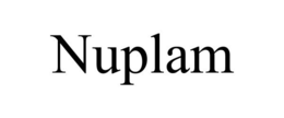 NUPLAM trademark