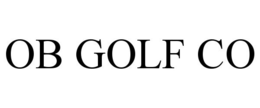 OB GOLF CO trademark