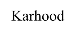 KARHOOD trademark