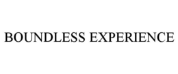 BOUNDLESS EXPERIENCE trademark