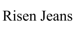 RISEN JEANS trademark