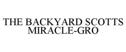 THE BACKYARD SCOTTS MIRACLE-GRO trademark