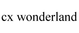 CX WONDERLAND trademark