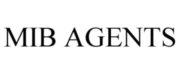 MIB AGENTS trademark