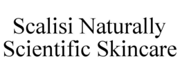 SCALISI NATURALLY SCIENTIFIC SKINCARE trademark