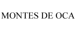 MONTES DE OCA trademark