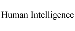 HUMAN INTELLIGENCE trademark