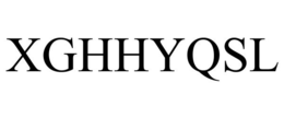 XGHHYQSL trademark