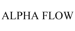 ALPHA FLOW trademark