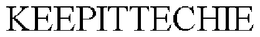 KEEPITTECHIE trademark