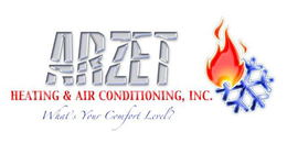 ARZET HEATING & AIR CONDITIONING, INC. WHAT'S YOUR COMFORT LEVEL trademark