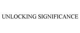 UNLOCKING SIGNIFICANCE trademark