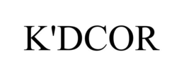 K'DCOR trademark