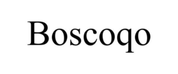 BOSCOQO trademark