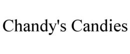 CHANDY'S CANDIES trademark