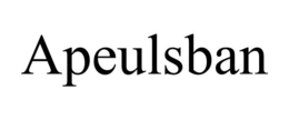 APEULSBAN trademark