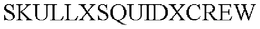 SKULLXSQUIDXCREW trademark