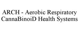 ARCH - AEROBIC RESPIRATORY CANNABINOID HEALTH SYSTEMS trademark
