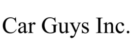 CAR GUYS INC. trademark