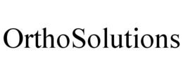 ORTHOSOLUTIONS trademark