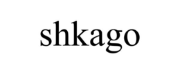 SHKAGO trademark