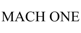 MACH ONE trademark