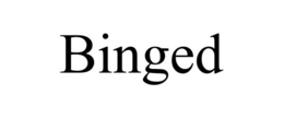 BINGED trademark