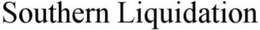 SOUTHERN LIQUIDATION trademark