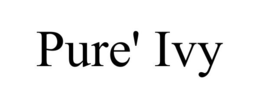 PURE' IVY trademark