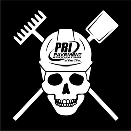 PRI PAVEMENT RESTORATIONS OF EAST TENNESSEE INC. trademark
