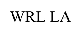 WRL LA trademark
