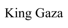 KING GAZA trademark