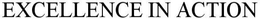 EXCELLENCE IN ACTION trademark