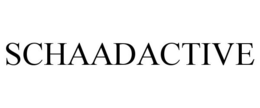 SCHAADACTIVE trademark