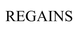 REGAINS trademark