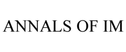 ANNALS OF IM trademark
