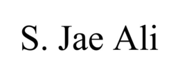 S. JAE ALI trademark