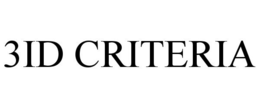 3ID CRITERIA trademark