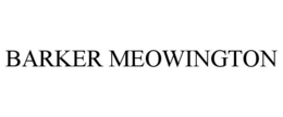 BARKER MEOWINGTON trademark