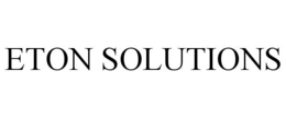 ETON SOLUTIONS trademark