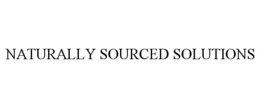 NATURALLY SOURCED SOLUTIONS trademark