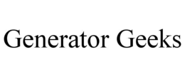 GENERATOR GEEKS trademark