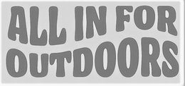 ALL IN FOR OUTDOORS trademark